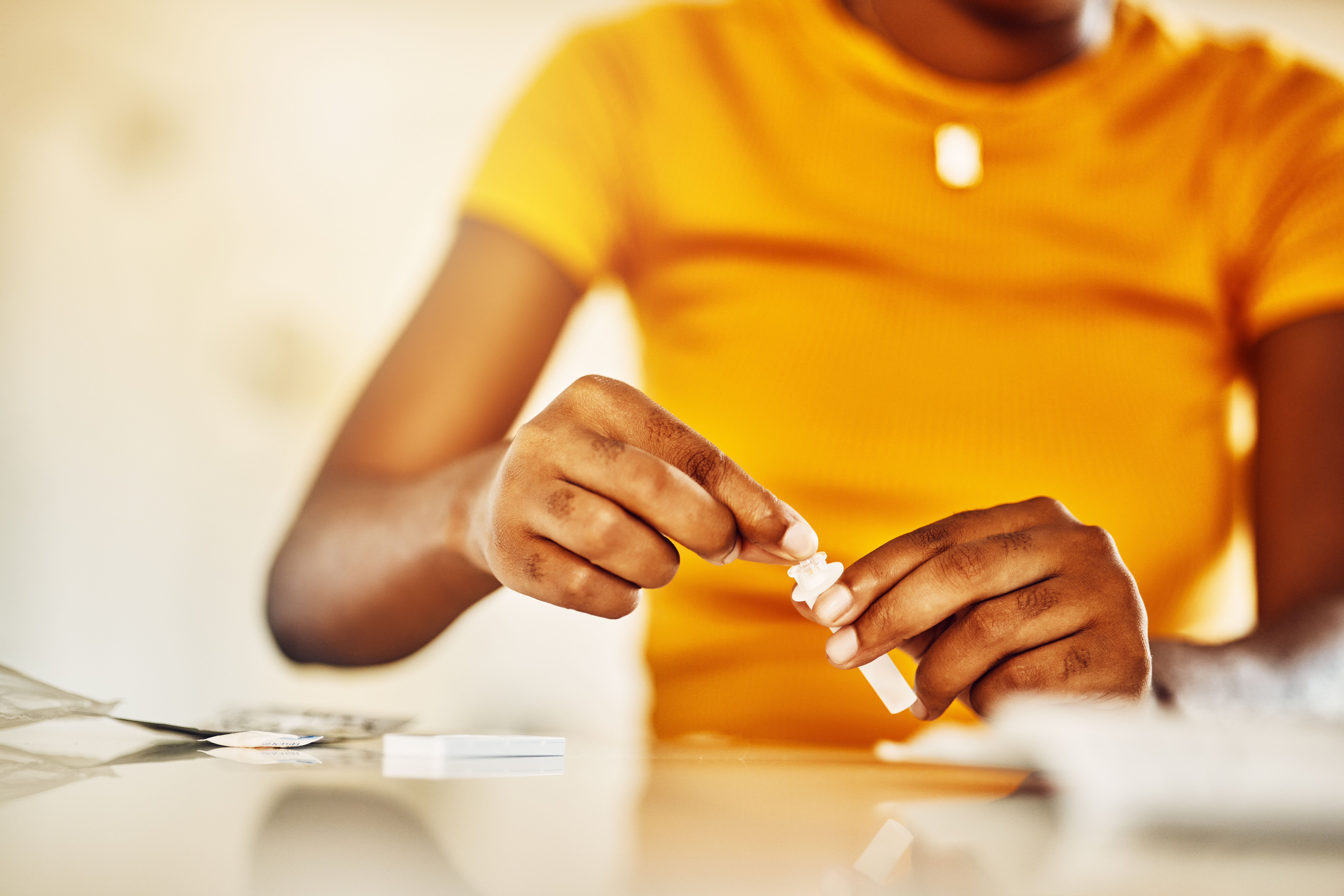 What are at home STD tests?