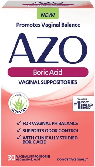 Boric acid suppositories